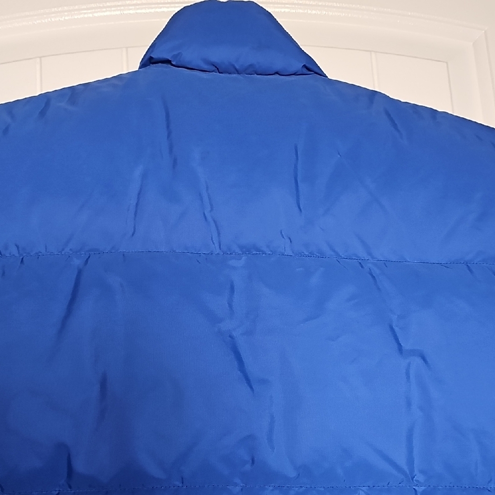 REI Men's Vibrant Blue Puffer Vest - Picture 12 of 16